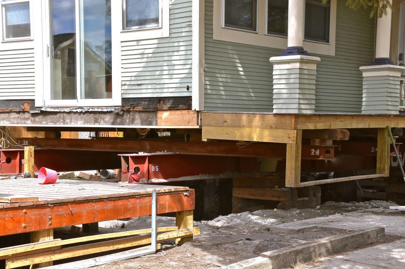 Pier and Beam Support Installation